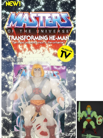 Transforming He Man Glow in the Dark Neo Vintage