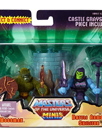 MOTU Minis Moss Man & BA Skeletor