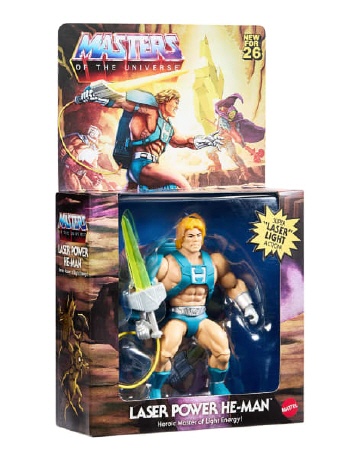 Laser Power He Man Deluxe Origins Creations JHK21