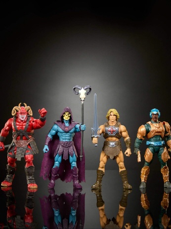 4-Pack Movie Core Line Origins Goat Man Skeletor